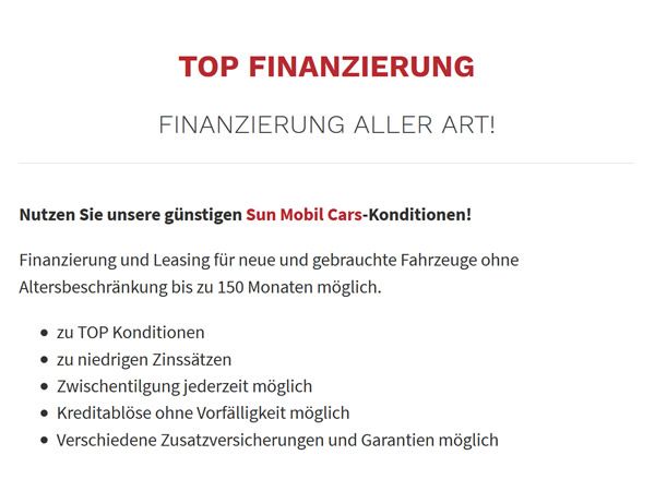 Wohnmobil Finanzierung in 85774 Unterföhring